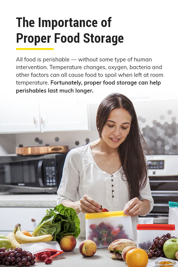 The Importance of Proper Food Storage 
