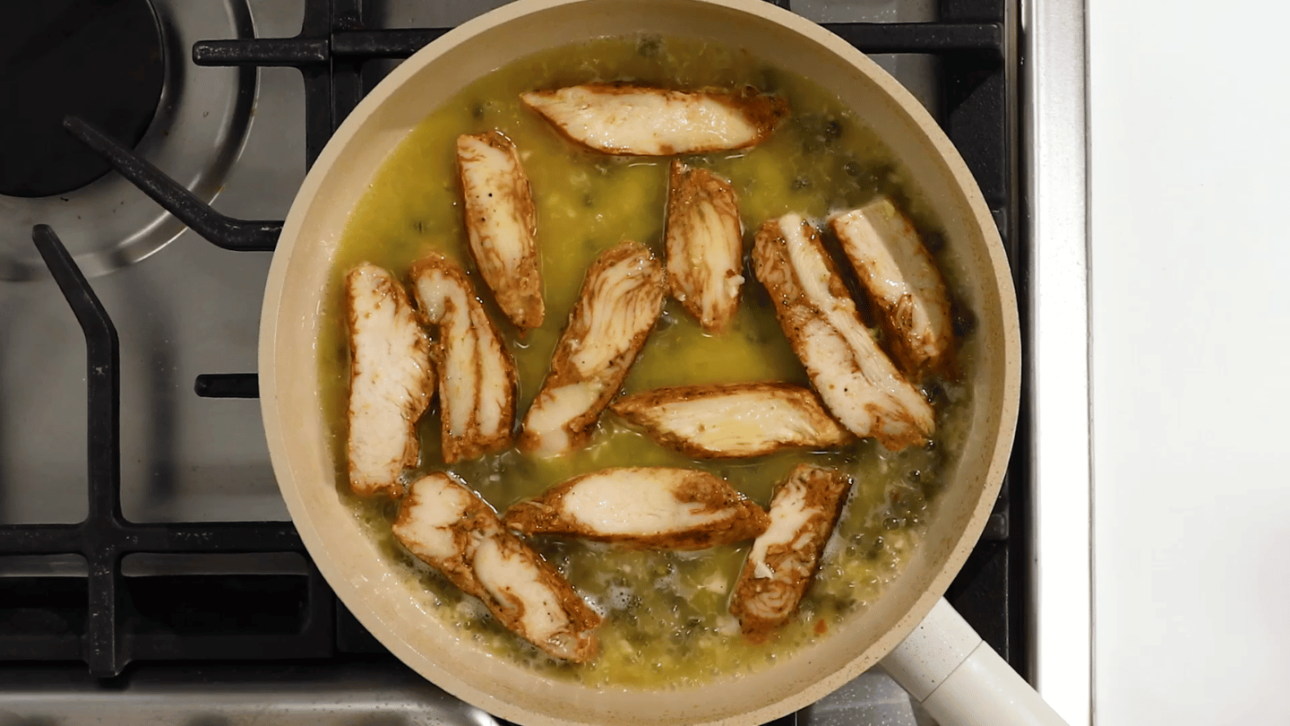 Blackened Chicken Piccata Skillet 12