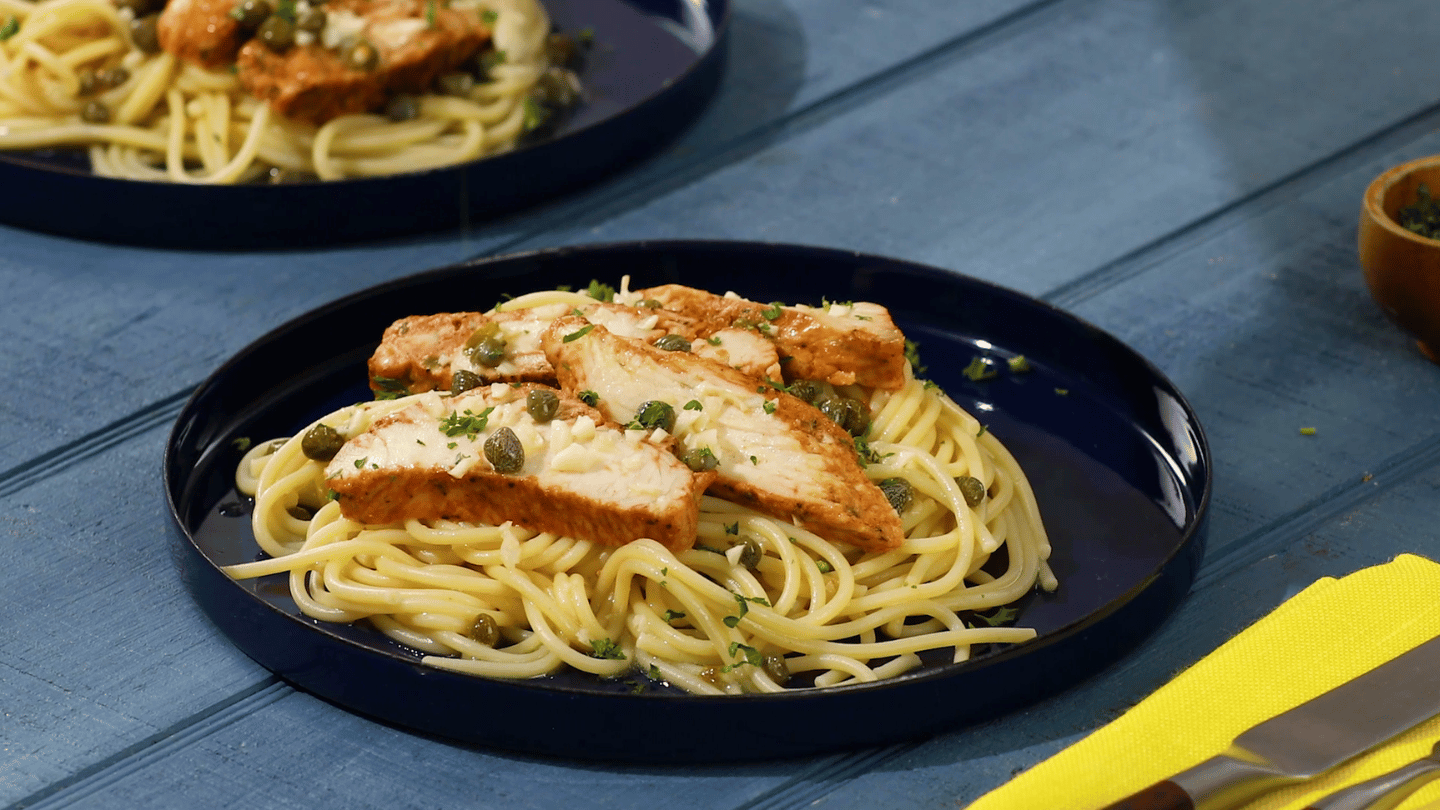 Blackened Chicken Piccata Skillet 2