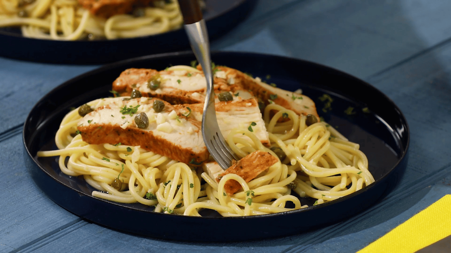 Blackened Chicken Piccata Skillet 3