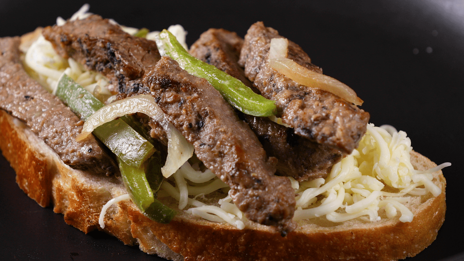 Steak Fajita Grilled Cheese Step 7
