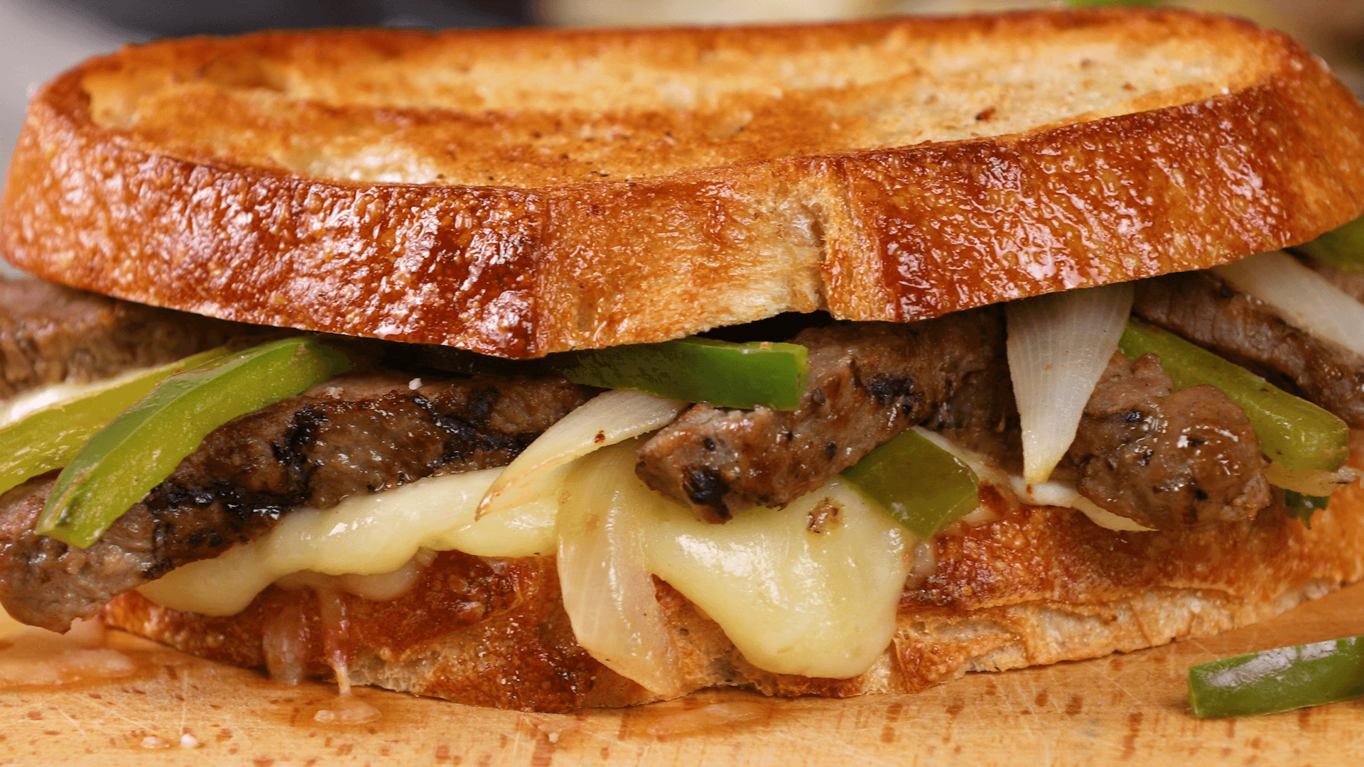 Steak Fajita Grilled Cheese Step 8