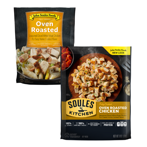 Oven Roasted Diced 6oz FZN 12266